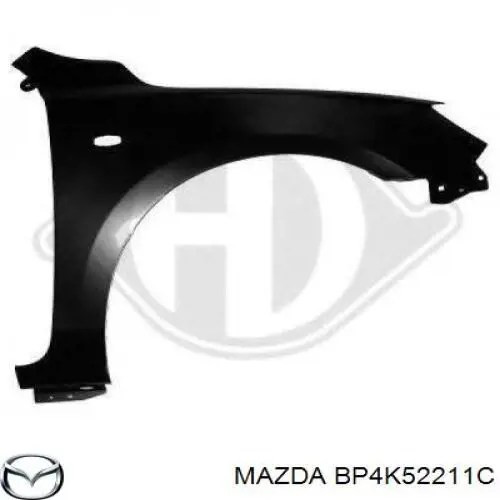 Błotnik przedni lewy Mazda BP4K52211C cena, od 78,52 USD