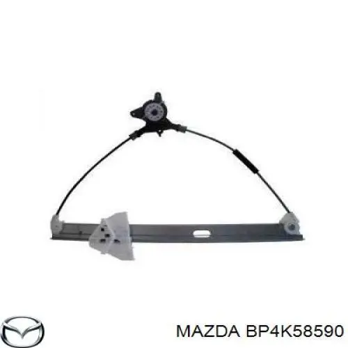 Mechanizm podnoszenia szyby drzwi przednich prawych Mazda BP4K58590 cena, od 41,82 USD