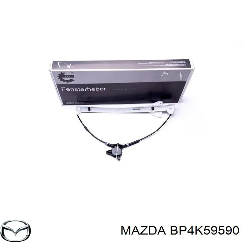 BP4K59590 Mazda Mechanizm podnoszenia szyby drzwi przednich lewych