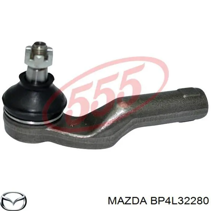 Do koszyka BP4L32280 Mazda Końcówka drążka kierowniczego zewnętrzna