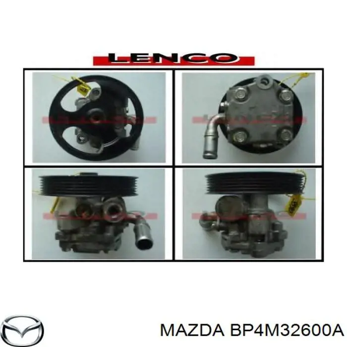 BP4M32600A Mazda Pompa wspomagania hydraulicznego kierownicy