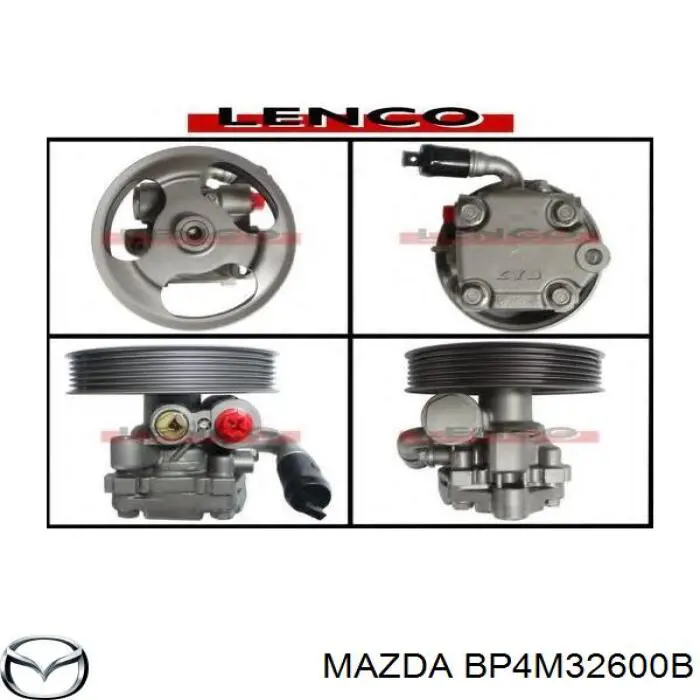 Pompa wspomagania hydraulicznego kierownicy Mazda BP4M32600B cena, od 105,85 USD