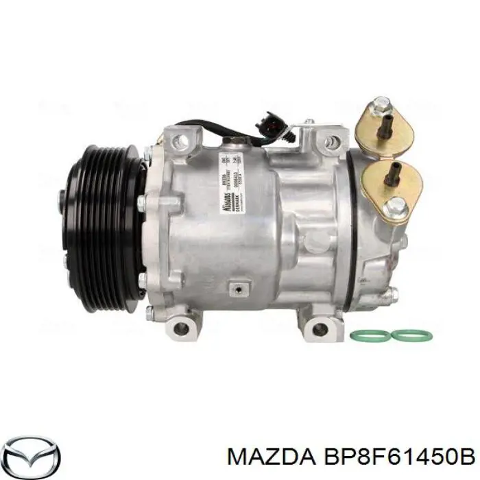 Sprężarka klimatyzacji Mazda BP8F61450B cena, od 211,12 USD