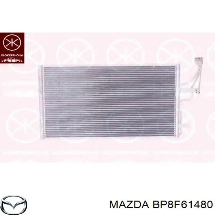 Chłodnica klimatyzacji Mazda BP8F61480 cena, od 81,72 USD