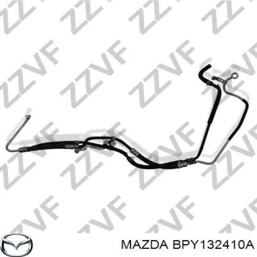 Przewód hydraulicznego układu wspomagania wysokiego ciśnienia, od pompy do maglownicy (mechanizmu) Mazda BPY132410A cena, od 113,46 USD