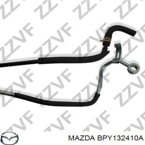 Do koszyka BPY132410A Mazda Przewód hydraulicznego układu wspomagania wysokiego ciśnienia, od pompy do maglownicy (mechanizmu)