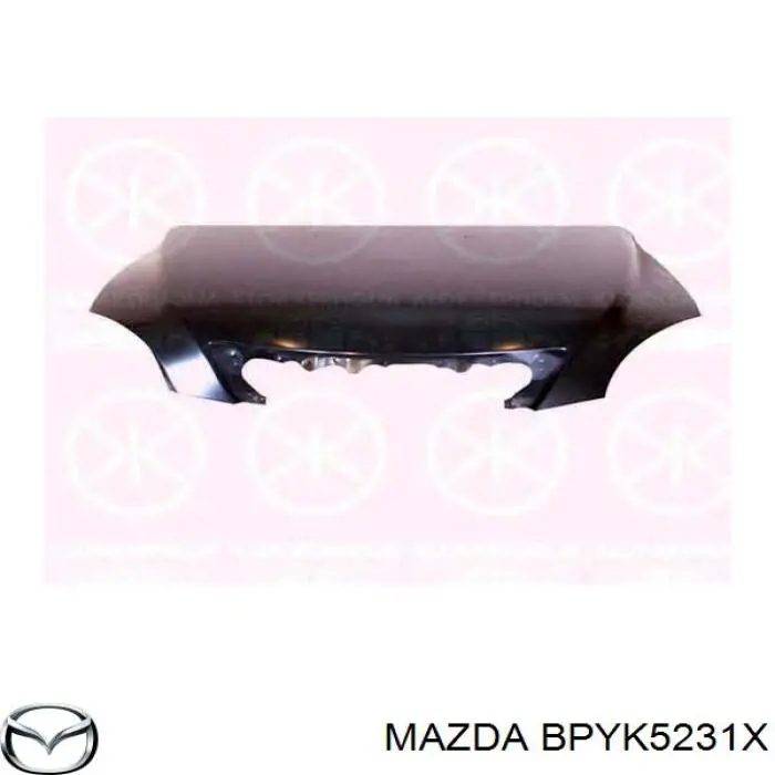 BPYK5231X Mazda Maska silnika