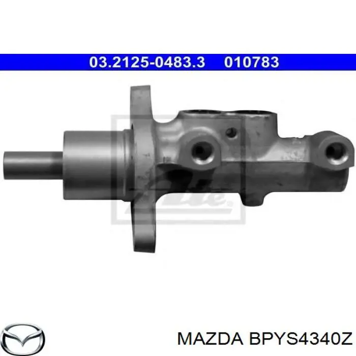 Główny cylinder hamulców Mazda BPYS4340Z cena, od 66,35 USD