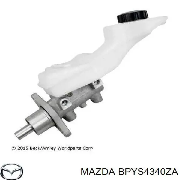 Główny cylinder hamulców Mazda BPYS4340ZA cena, od 69,79 USD