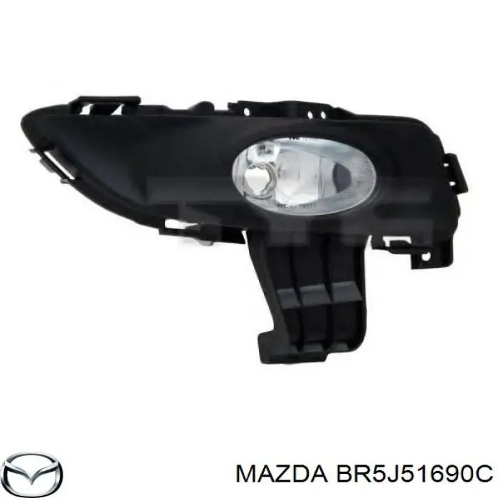 Lampa przeciwmgielna lewa Mazda 3 sedana (BK12) (2006 - 2009) cena, od 80,05 USD