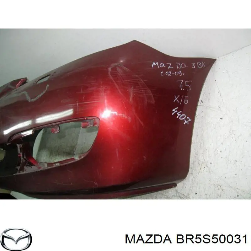 Zderzak przedni Mazda 2 I hatchback (DY) (2003 - 2007) cena, od 280,72 USD