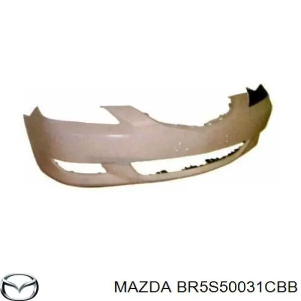 Do koszyka BR5S50031CBB Mazda Zderzak przedni