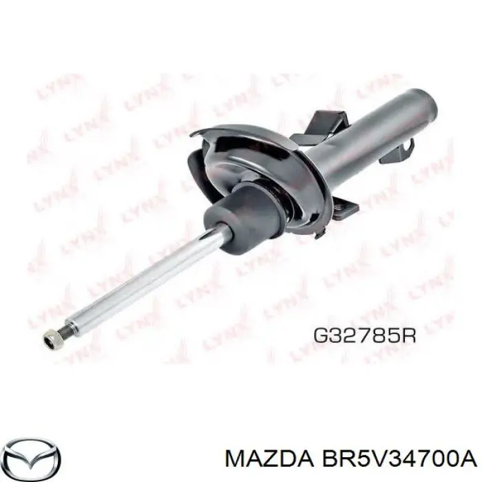 Do koszyka BR5V34700A Mazda Amortyzator przedni prawy
