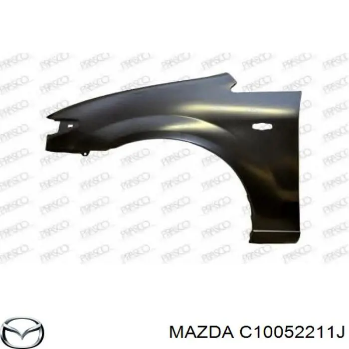Błotnik przedni lewy Mazda Premacy minivan (CP) (1999 - 2026) cena, od 142,28 USD