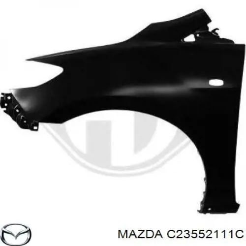 C23552111C Mazda Błotnik przedni prawy