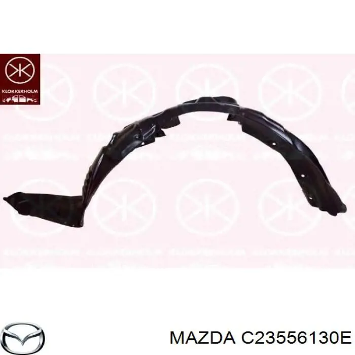 Nadkole błotnika przedniego prawe Mazda C23556130E cena, od 25,88 USD