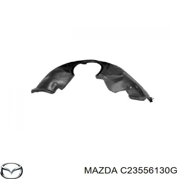 Do koszyka Nadkole błotnika przedniego prawe Mazda 5 I CR
