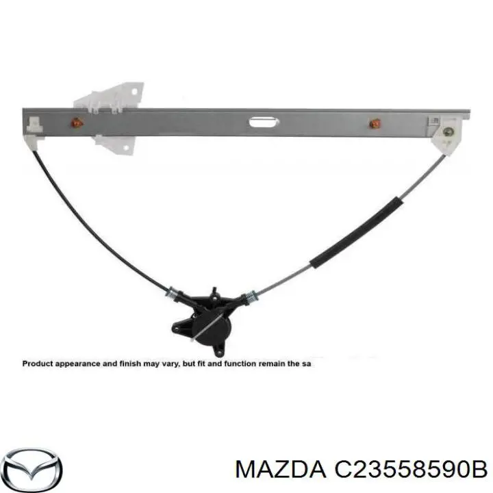 C23558590B Mazda Mechanizm podnoszenia szyby drzwi przednich prawych