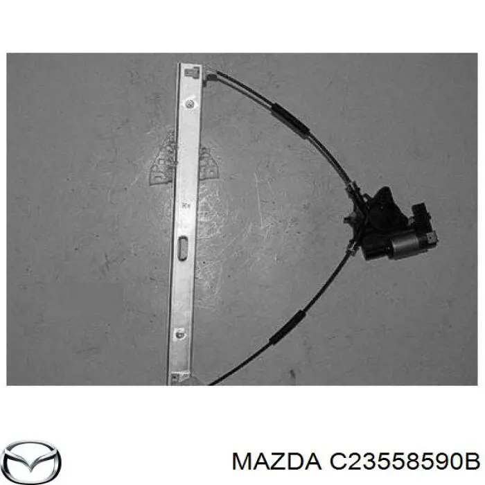 Mechanizm podnoszenia szyby drzwi przednich prawych Mazda C23558590B cena, od 81,72 USD