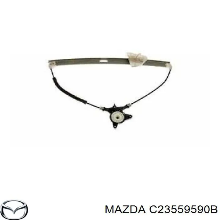 Mechanizm podnoszenia szyby drzwi przednich lewych Mazda 5 I minivan (CR) (2005 - 2007) cena, od 66,33 USD