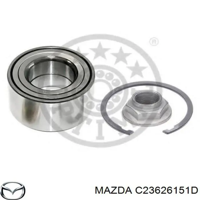 Łożysko piasty przedniej Mazda C23626151D cena, od 50,02 USD