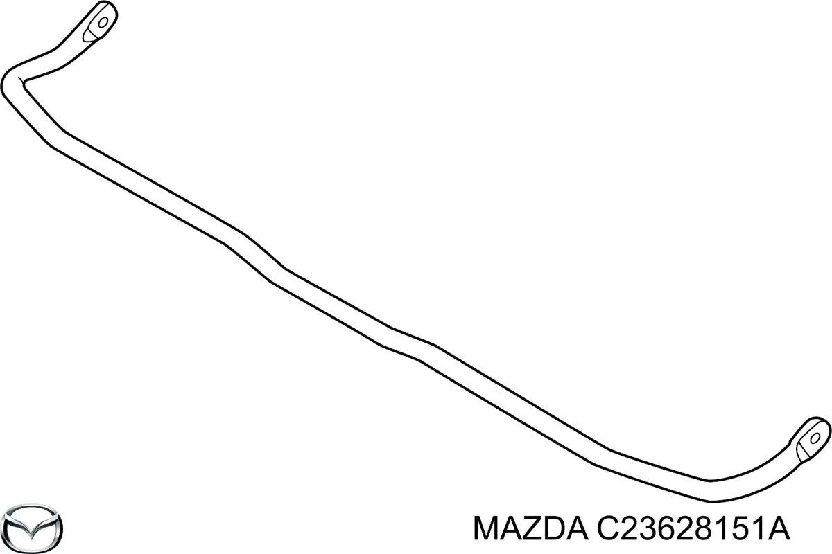 Stabilizator tylny do Mazda 5 I CR