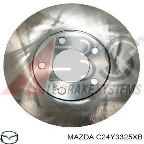 Tarcza hamulcowa przednia Mazda C24Y3325XB cena, od 47,08 USD