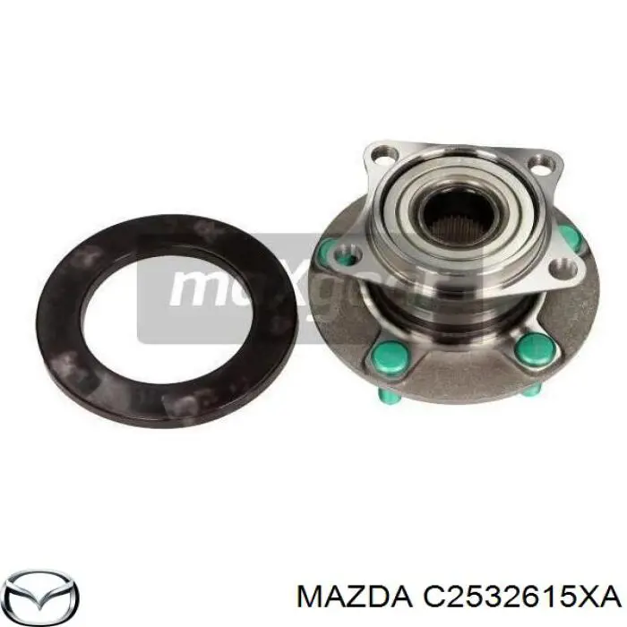 Do koszyka C2532615XA Mazda Piasta tylna