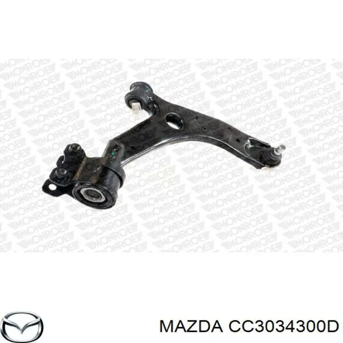 Do koszyka CC3034300D Mazda Wahacz zawieszenia przedniego dolny prawy