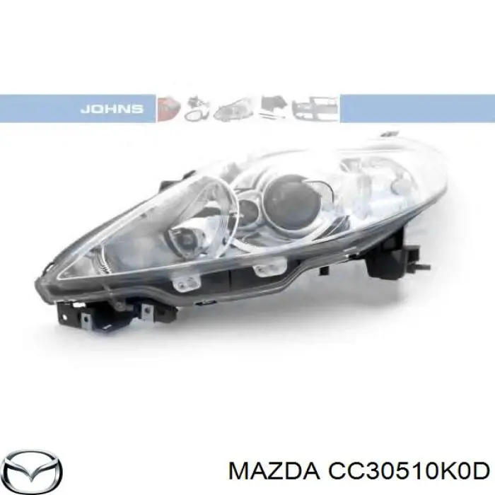 CC30510K0D Mazda Reflektor prawy