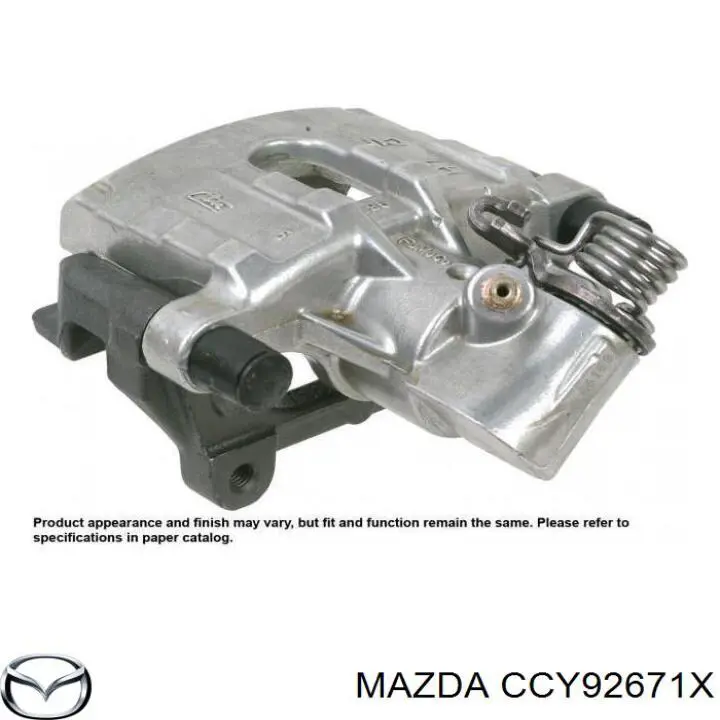CCY92671X Mazda Zacisk hamulcowy tylny lewy