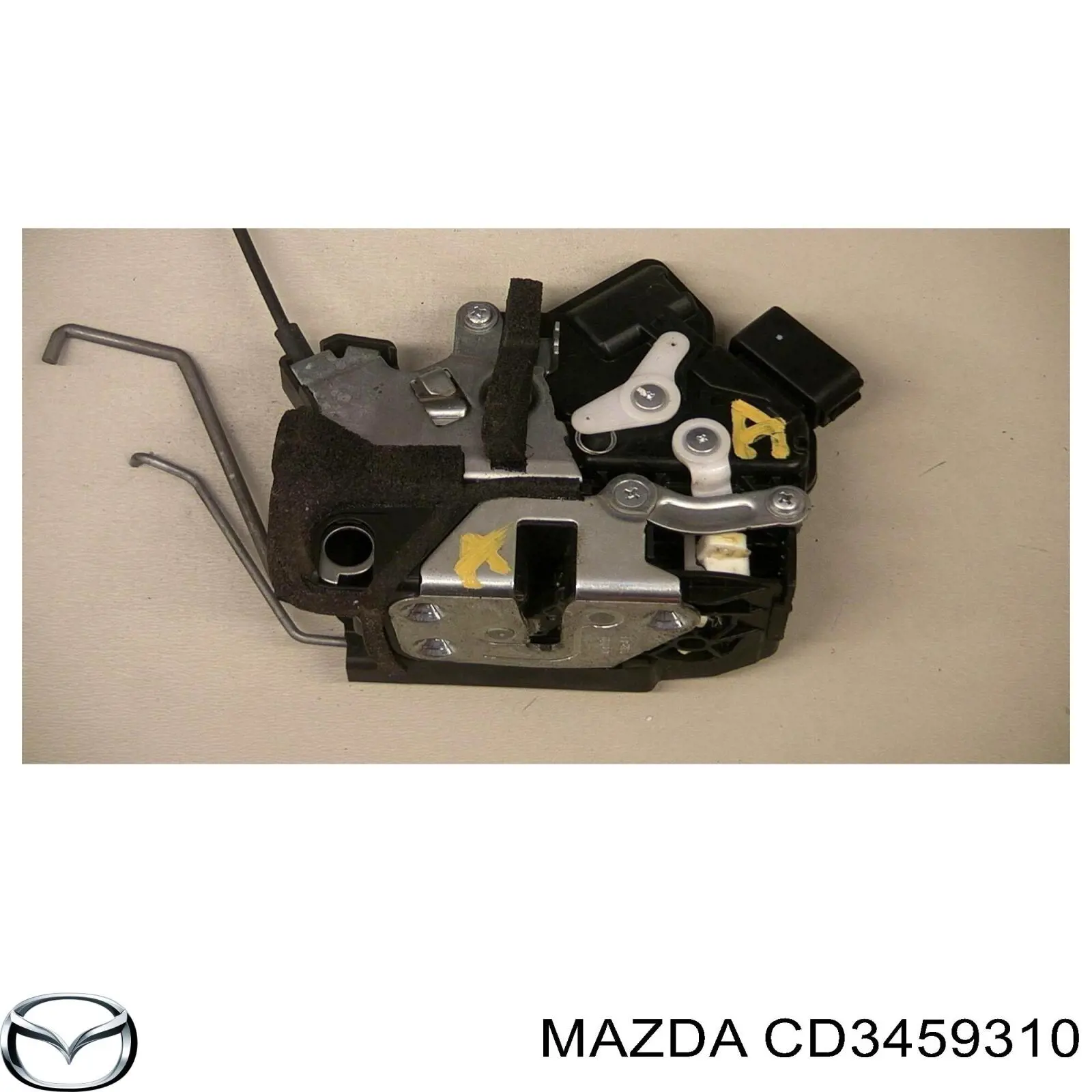 Zamek drzwi przednich lewych do Mazda 5 II CR
