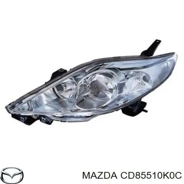 CD85510K0C Mazda Reflektor prawy