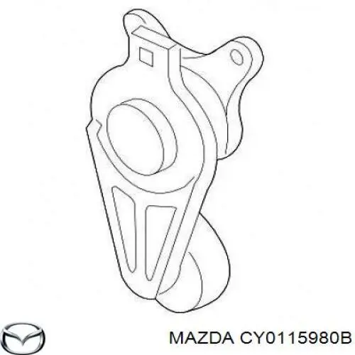 Do koszyka CY0115980B Mazda Napinacz paska napędowego