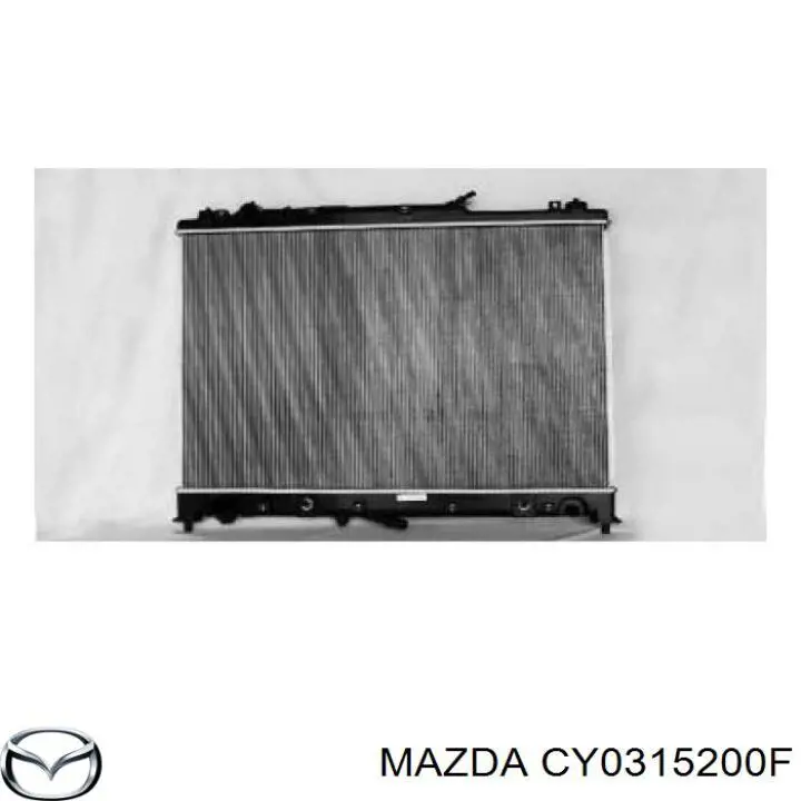 CY0315200F Mazda Chłodnica silnika