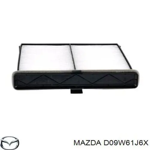 Do koszyka D09W61J6X Mazda Filtr kabiny