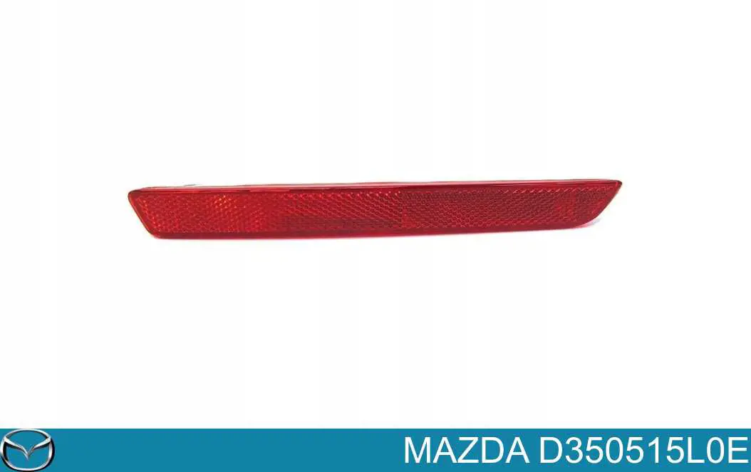 Lampa odblaskowa zderzaka tylnego prawa Mazda D350515L0E cena, od 21,17 USD