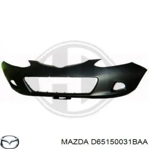 Do koszyka Zderzak przedni Mazda 2 II DE