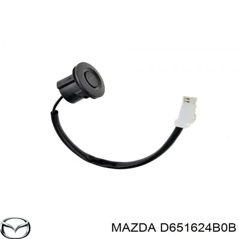 D651624B0B Mazda Przycisk blokady klapy bagażnika (drzwi 3/5)