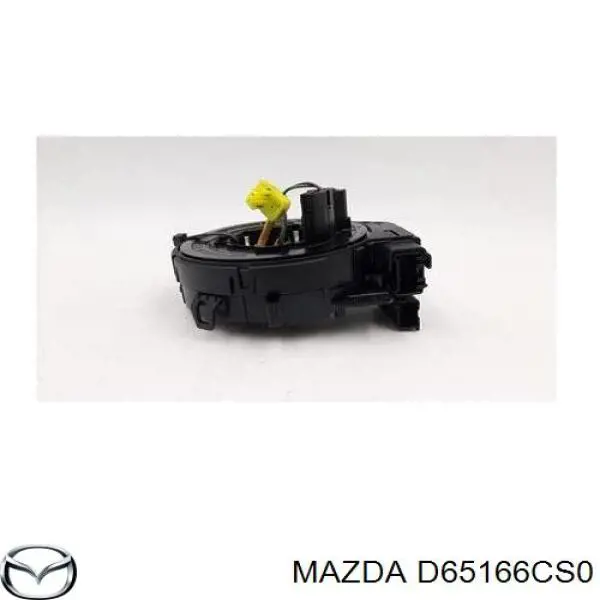 Do koszyka D65166CS0 Mazda Pierścień kontaktowy AIRBAG, taśma kierownicy