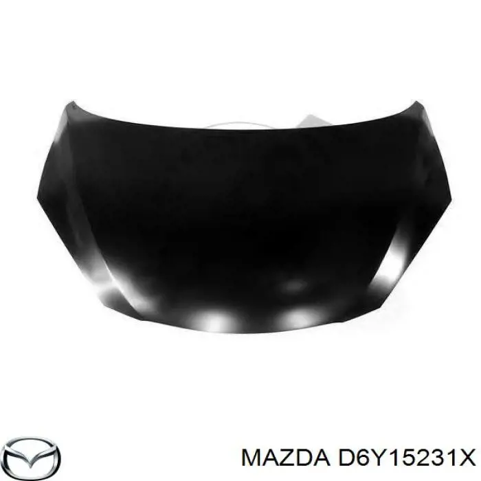 D6Y15231X Mazda Maska silnika