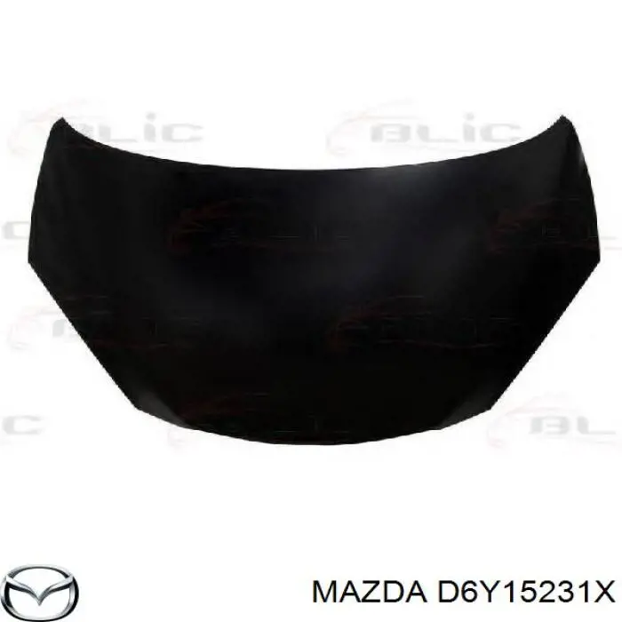 Maska silnika Mazda D6Y15231X cena, od 286,03 USD