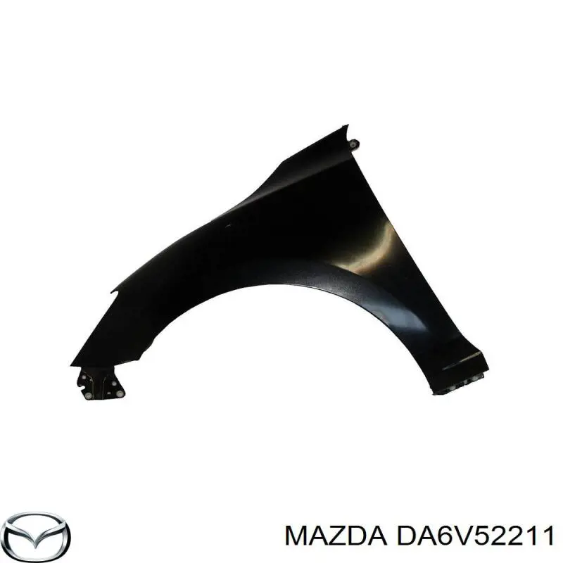 DA6V52211 Mazda Błotnik przedni lewy