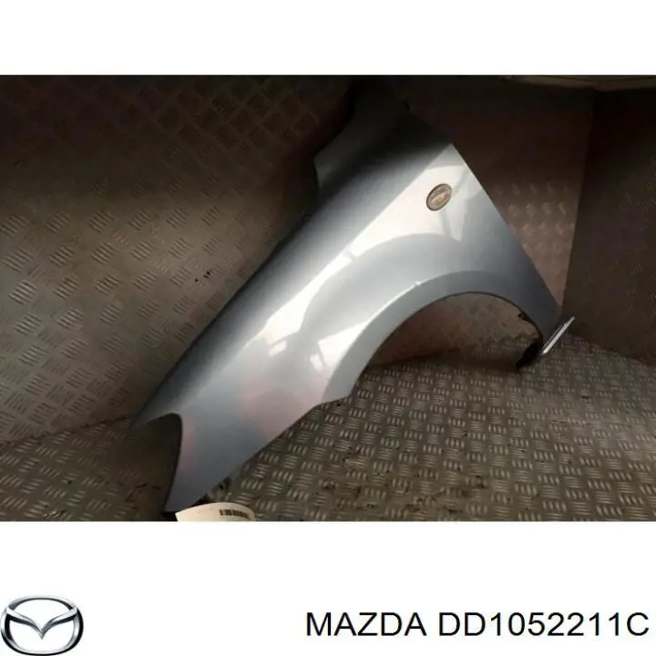 Do koszyka D38752211E Mazda Błotnik przedni lewy