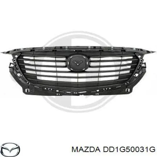 MA1000242 Mazda Zderzak przedni