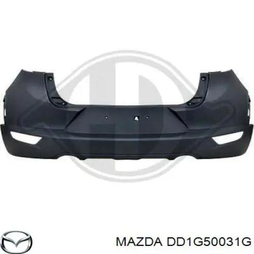 MA1000242 Mazda Zderzak przedni