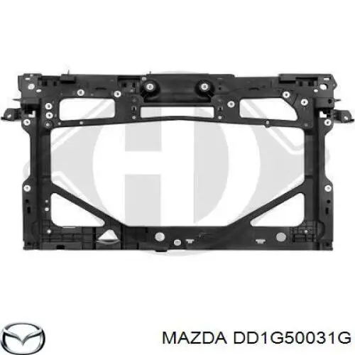 Do koszyka MA1000242 Mazda Zderzak przedni
