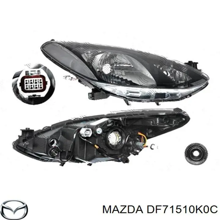 Reflektor prawy Mazda DF71510K0C cena, od 208,28 USD