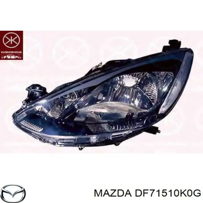Reflektor prawy Mazda DF71510K0D cena, od 231,55 USD