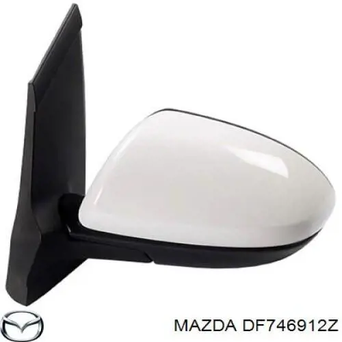 Lusterko wsteczne prawe Mazda 2 II hatchback (DE) (2007 - 2014) cena, od 174,97 USD